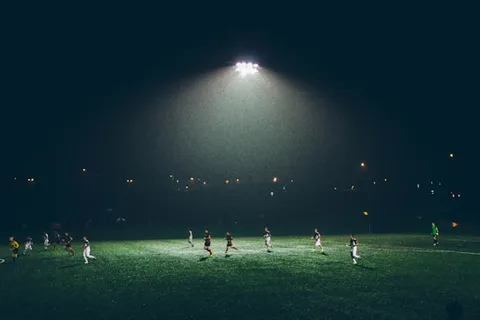 La Liga — Spielszene im spanischen Fußball